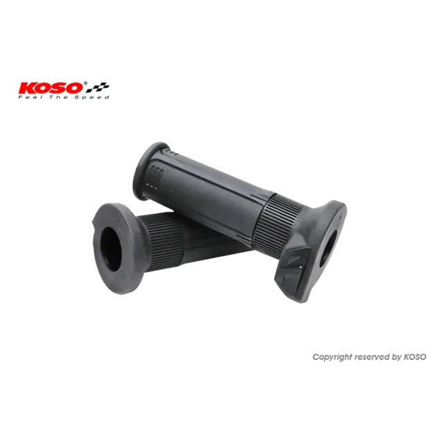 【KOSO】HG-13 一體式加熱握把 加熱手把 加熱把手(7/8+1 英吋 120mm / 五段溫度一體式拇指開關)