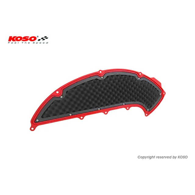 【KOSO】六代勁戰 波浪競技型空濾 機車空濾 空氣濾清器(YAMAHA 6代勁戰/FORCE 2.0/水冷BWS/N-MAX 155 2020)