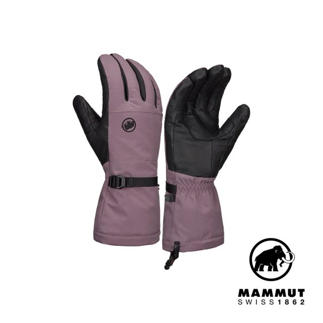 Mammut 長毛象 Stoney Glove 超保暖防水冬季皮革手套 波動紫 #1190-00510