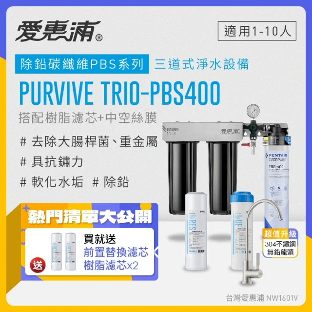 EVERPURE 愛惠浦 PURVIVE Duo-PBS40