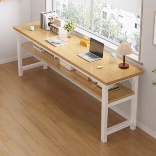 【MINE 家居】書桌 工作桌 寬度120公分120*40*75 公分(工作桌 書桌 電腦桌 辦公桌)