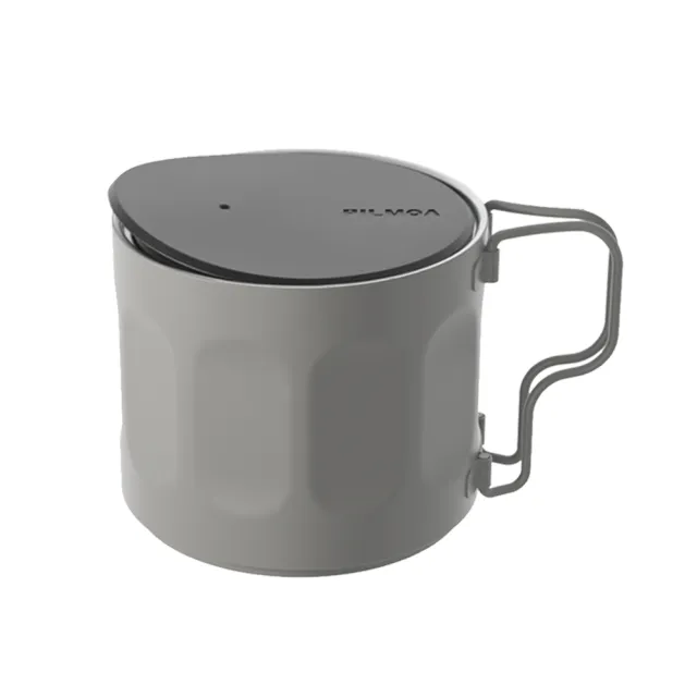 【PILMOA】E500MU 保溫保冰隨身不鏽鋼杯-卡其 500ml(公司貨)