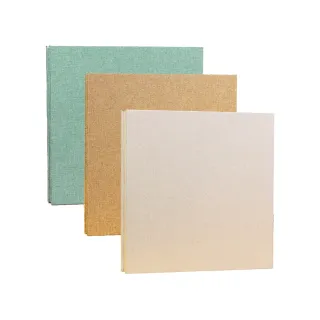 【ARRYN HOUSE】16吋 方形相冊 覆膜DIY相本 ER0427(手作紀錄相簿 紀念相簿 黏貼式相簿 麻布相冊)