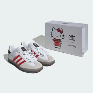 【adidas 愛迪達】GAZELLE X HELLO KITTY 運動休閒鞋 德訓鞋 滑板 復古 女鞋 - Originals II0013