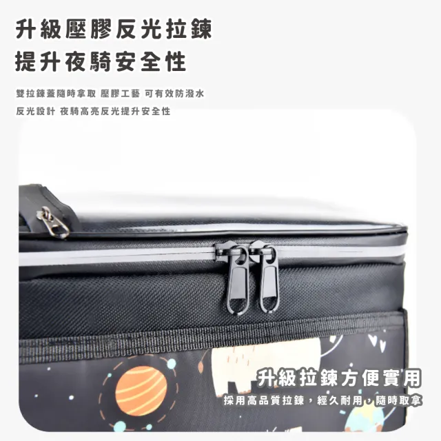【靈敏觸控】防水升級大象手機觸屏機車頭收納包(易安裝 大容量 自行車 防水包 手機支架 置物籃 固定座)