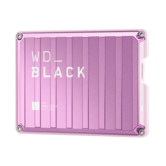 【WD】BLACK 黑標 P10 Game Drive 2TB 2.5吋行動硬碟(粉紅特仕版)