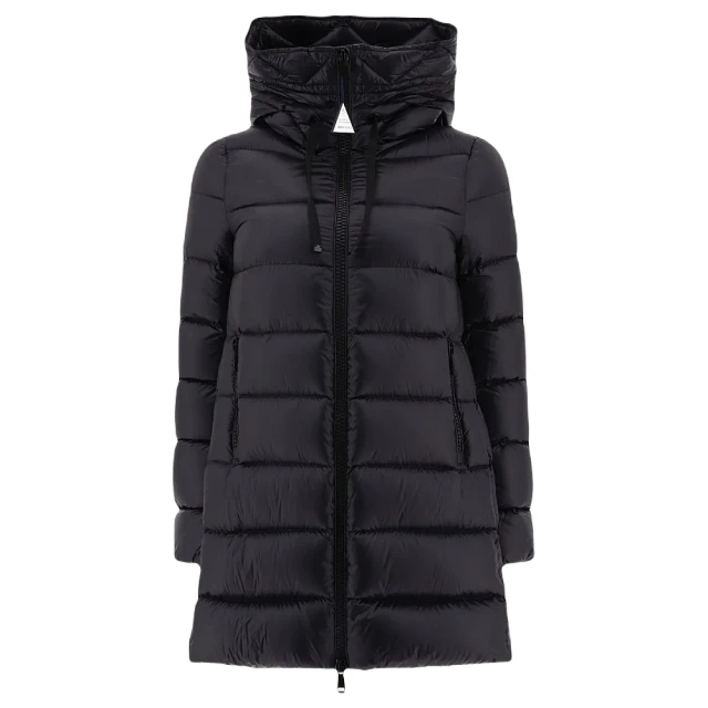 MONCLER 秋冬新款 女款 SUYEN 長版連帽羽絨外套-黑色(1號USA-S、2號USA-M、3號USA-L、4號USA-XL)