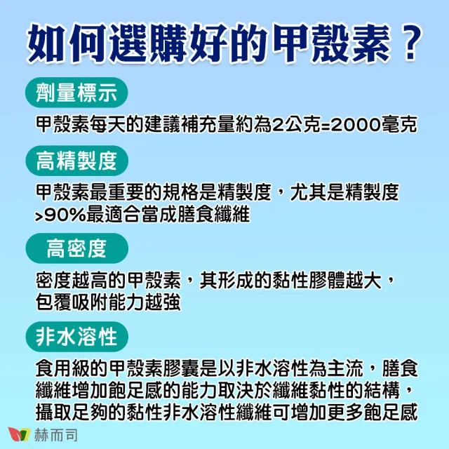 【赫而司】高密度甲殼素2罐(共240顆;添加果寡糖+維生素C速溶消化飽足感海洋之星膳食纖維促進腸道蠕動)