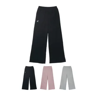 【KANGOL】袋鼠 女款休閒寬鬆棉長褲 64521502