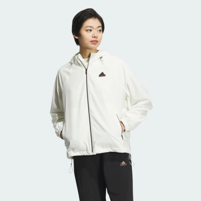 adidas 愛迪達 運動服 風衣 連帽 女外套 TECH WV JKT(JJ1127)