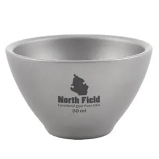 【North Field】健康鈦-養生大師 30ml_超輕安全無毒加厚純鈦茶杯/酒杯子/4入(NF-0913S4)