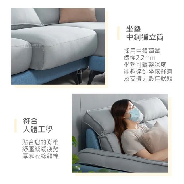 【時尚屋】FZ11台灣製碧翠絲功能L型涼感柔軟皮沙發FZ11-147(可選色/可訂製/免組裝)