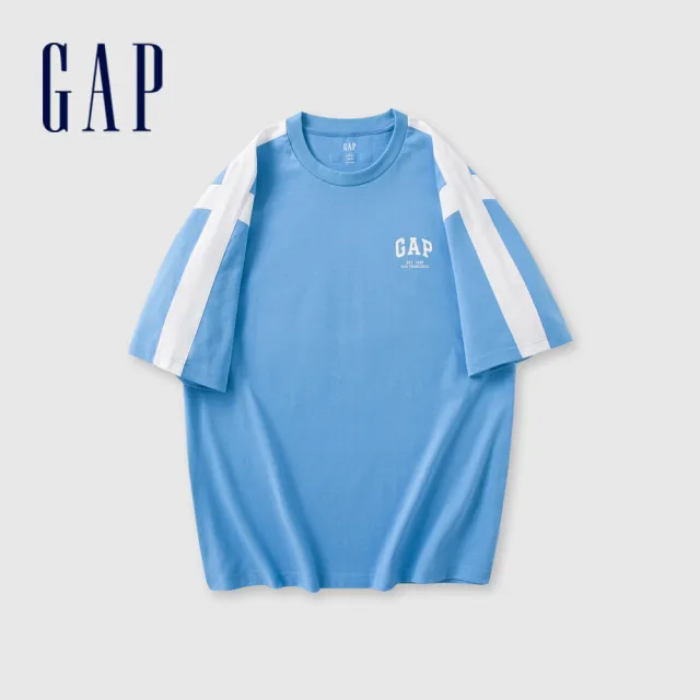 【GAP】男女裝 Logo純棉印花圓領短袖T恤-多款可選(465626&608999&548036)