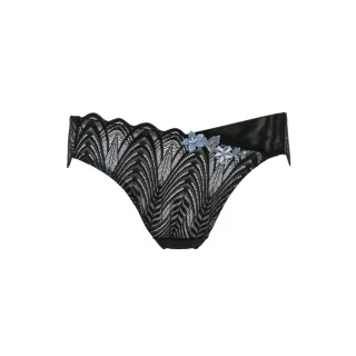 【Ladies 蕾黛絲】海棠御見花低腰內褲 M-EL(甘草黑)