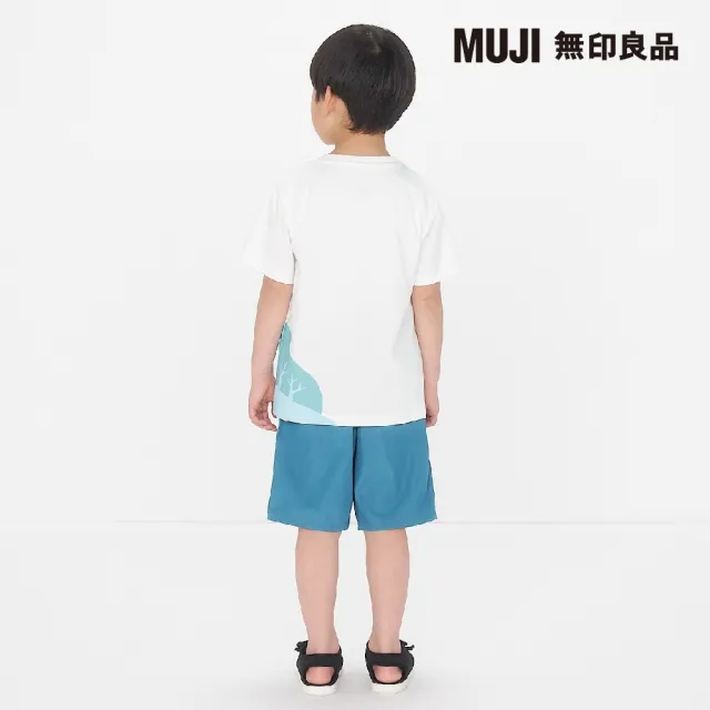【MUJI 無印良品】兒童印花短袖T恤(共6色)