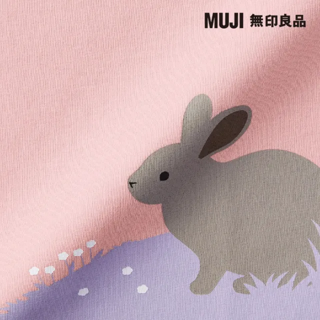 【MUJI 無印良品】兒童印花短袖T恤(共6色)