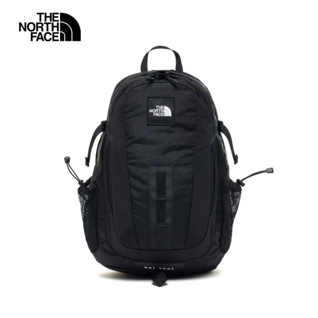 The North Face TNF 北臉 休閒 多隔層舒適 後背包 HOT SHOT SE 男 女 黑(NF0A3KYJKY4)