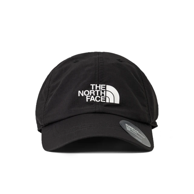 The North Face TNF 北臉 休閒 LOGO 運動帽 棒球帽 HORIZON HAT 男 女 黑(NF0A5FXLJK3)