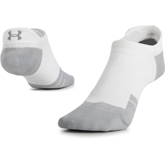 UNDER ARMOUR UA 男女同款 Iso-Chill AD 1pk 踝襪_1376078-100(白色)