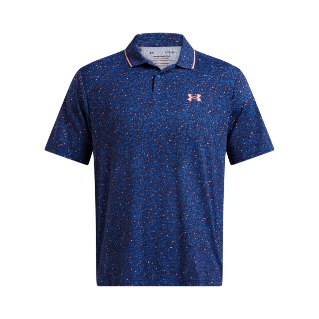 UNDER ARMOUR UA 男 Iso-Chill 短POLO_1377366-433(藍色)