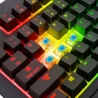 【Thermaltake 曜越】X1 RGB Cherry MX 機械式 青軸電競鍵盤 中文 磁吸式手托(KB-TPX-BLBRTC-01)