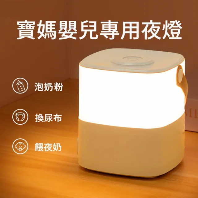 【ANTIAN】LED臥室觸控柔光護眼小夜燈 起夜伴睡哺乳氛圍燈 暖光燈 床頭燈 檯燈
