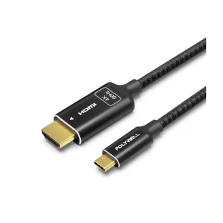 【POLYWELL】Type-C轉HDMI 4K60Hz 影音傳輸線 /3米