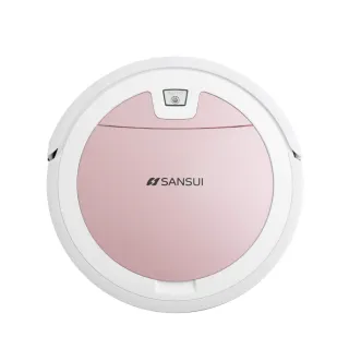 【SANSUI 山水】超薄型WIFI智能濕拖掃地機器人(SWC-K7 送一年耗材)