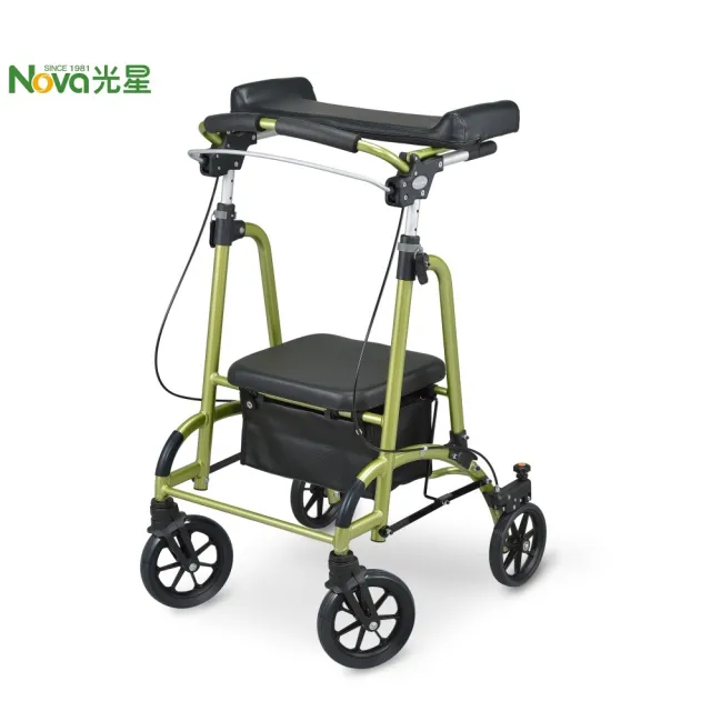 【NOVA 光星】前臂支撐型助步車(姿勢控制型助步車#舒適支撐台#後輪阻力調整#加寬前輪#戶外行動#行動輔助)