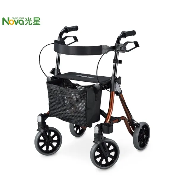 【NOVA 光星】收合式助步車TAiMA 2(#輕量助步車#輕盈步態#復健行走#行動輔助#戶外使用#簡約設計)