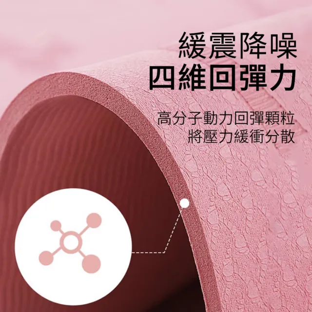 【ANTIAN】12mm圓形跳繩墊+智能計數跳繩 套組 無繩跳繩 減震防滑隔音地墊