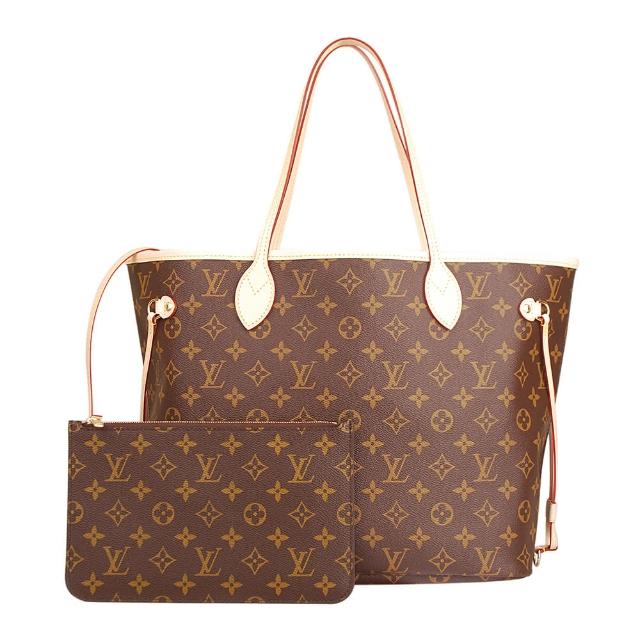 LV LOUIS VUITTON路易威登 M40995 Neverfull MM 手提肩背托特包