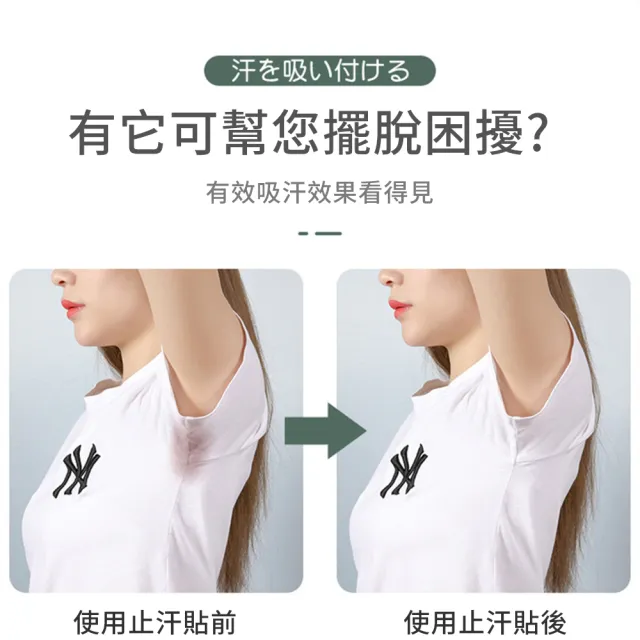 空氣感腋下隱形吸汗貼 0.1cm超薄自黏式防汗濕貼片(2組二十片)