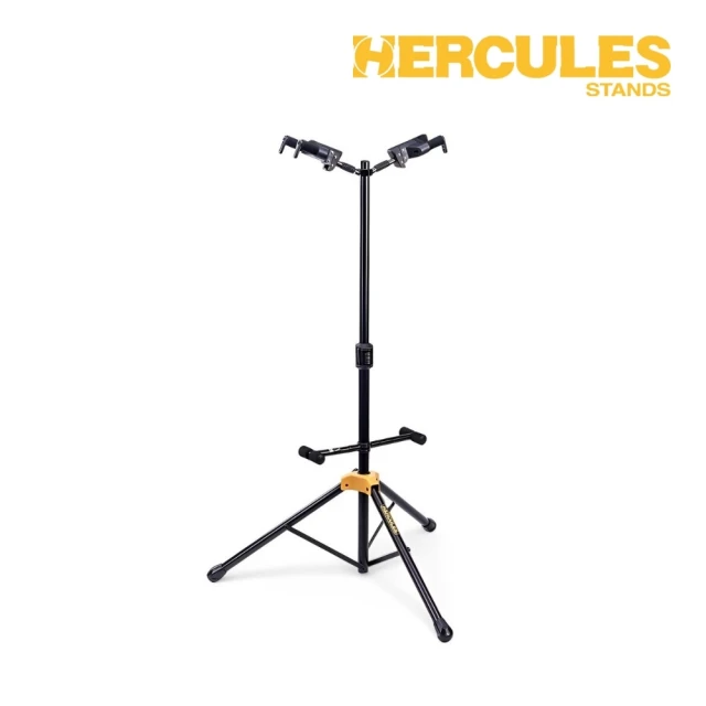 Hercules 海克力斯 GS422B Plus 雙吉他架／穩固可靠的支撐(電吉他架 電貝斯架 木吉他架 樂器架 民謠)