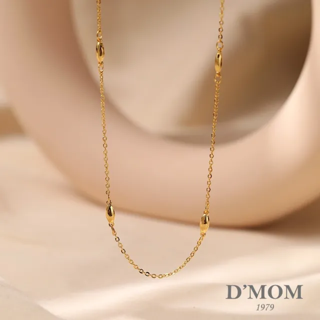 【DMOM】極簡百搭米粒項鍊