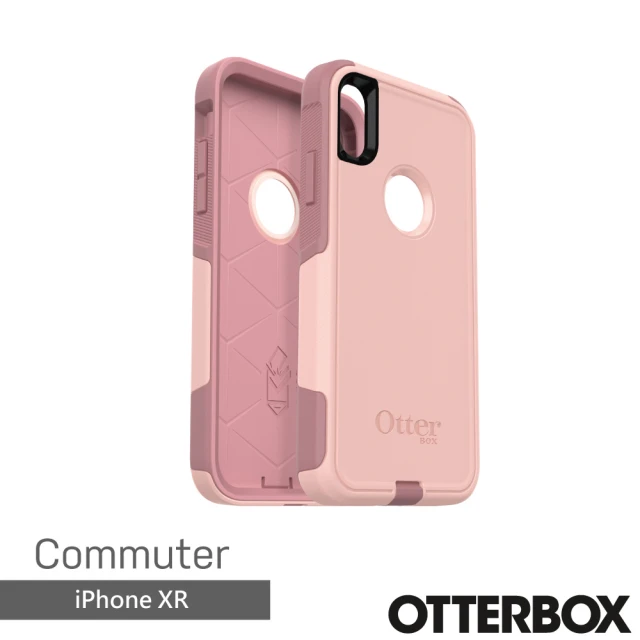 OtterBox iPhone XR 6.1吋 Commuter 通勤者系列保護殼(粉紅)