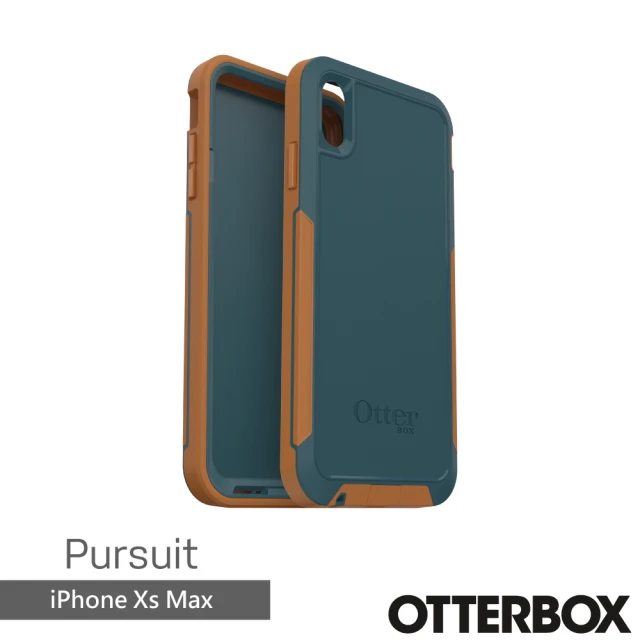 OtterBox iPhone Xs Max 6.5吋 Pursuit探索者系列保護殼(藍/褐)