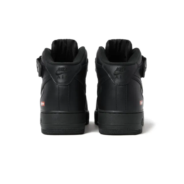 NIKE 耐吉】Supreme x Nike Air Force 1 Mid Black 黑色FZ8784-001(AF1