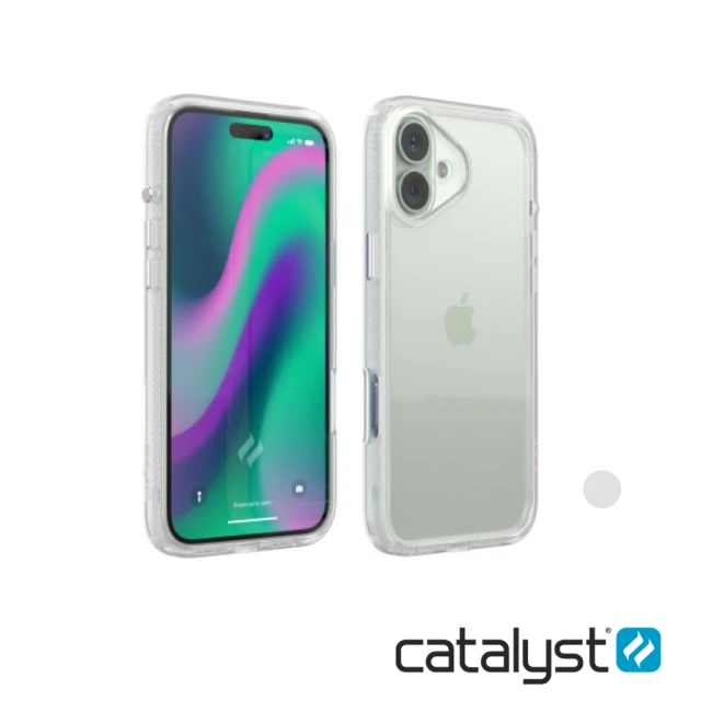 Catalyst iPhone16 Plus 6.7吋 防摔耐衝擊保護殼(透色)