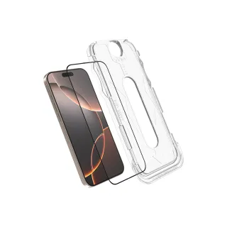 【Philips 飛利浦】iPhone 16系列 鋼化玻璃保護貼(高透亮)