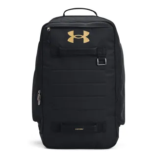 【UNDER ARMOUR】UA官方直營 男女同款 Contain 後背包_1378413-001(黑色)