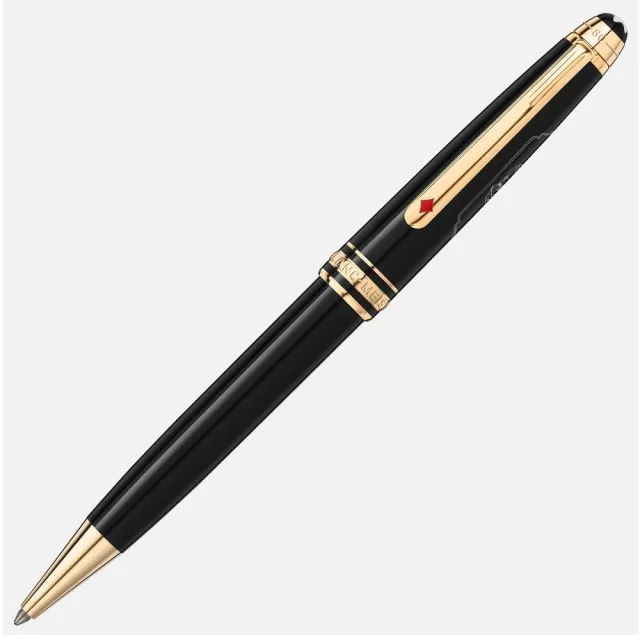 【MONTBLANC 萬寶龍】大班系列 2023年環遊世界80天限量原子筆(黑色)