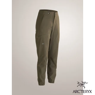 【Arcteryx 始祖鳥官方直營】女 Gamma Tapered 軟殼長褲(龍紋綠)