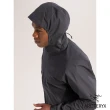 【Arcteryx 始祖鳥官方直營】男 Norvan 防水外套(墨灰/黑)