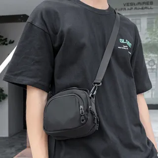 【LEESA】雙11 尼龍包包\男生包包\貝殼包\隨身小包\女包\男側背包\斜背包男\女平價包包\黑色包 