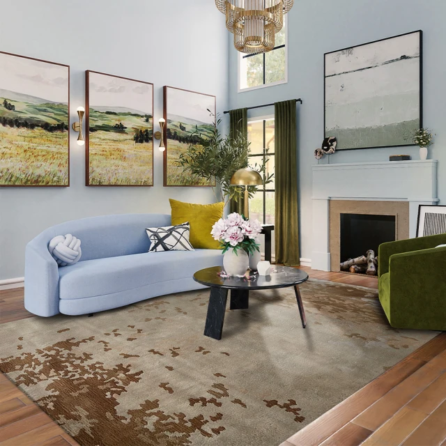 SDL Home 山德力 自然風羊毛地毯 200x300cm