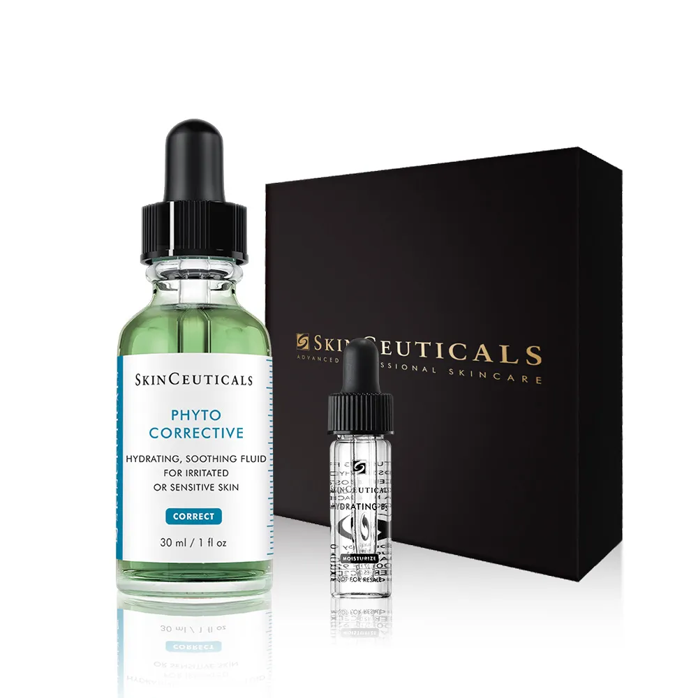 【Skin Ceuticals 修麗可】王牌舒緩修紅救星★色修精華30ml禮盒_A(舒緩修護)