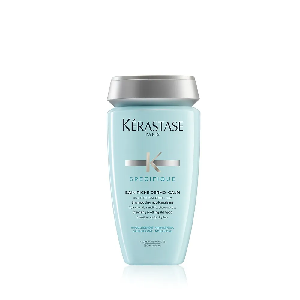 【KERASTASE 巴黎卡詩】特潤舒敏髮浴250ml(長效潤澤洗髮精)