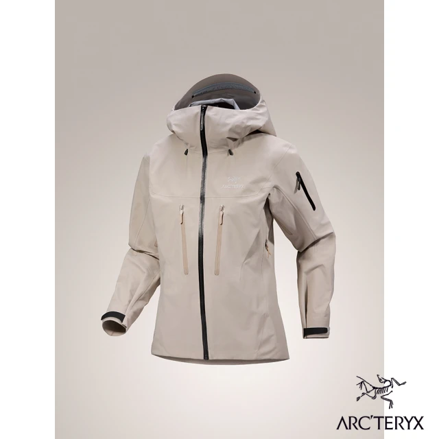 Arcteryx 始祖鳥Arcteryx 始祖鳥 女 Alpha SV 防水外套(盧恩褐)