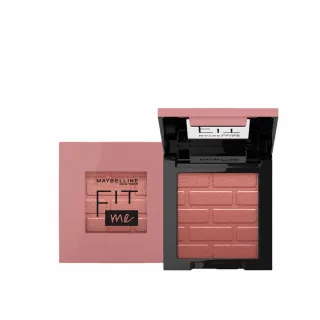 【MAYBELLINE 媚比琳】FIT ME 漂染持色腮紅#微醺小粉磚(2入組)